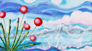 The flat and wide pieces of rocks could be used to make this artworks. 14 Fresh Paint Art Ideas Fresh Paint Art Art Painting