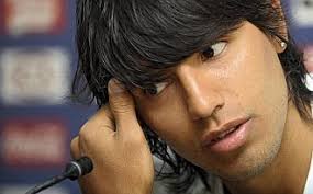 This hair very cool and awesome. The Daily Drool Sergio Kun Aguero Of Headbands And Heartbreak