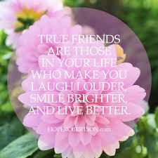 Good friends are hard to find. Hope She Wrote Three Factors Of Friendship Hope Reflected