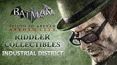 Maybe you would like to learn more about one of these? Batman Arkham City Industrial District Riddler Trophies Youtube