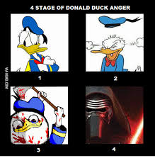 Ducks can be one of the most difficult types of waterfowl to identify. 4 Stage Of Donald Duck Anger 2 3 4 Via 9gagcom Donald Duck Meme On Me Me
