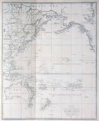 A Chart Exhibiting The New Discoveries In The North South Pacific Ocean Also Those On The North West Coast Of America By Australia John Lodge On