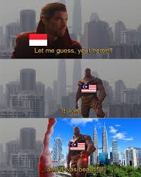 We proberen in deze moeilijke periode. Avengers Meme War Malaysia