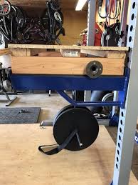 Rack mount reverse hyper adjustable diy homemade. Diy Reverse Hyper Table Top Edition Garage Gym Lab