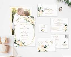 Wedding Invitation Set Wedding Invitation Template Corjl Kit Etsy Wedding Invitation Sets Wedding Invitation Templates Etsy Wedding Invitations