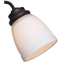 Casablanca 2 1 4 In Cased White Glass Ceiling Fan Light 4 Set 99042 The Home Depot Ceiling Fan With Light Ceiling Fan Light Cover Glass Light Fixture