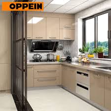 oppein stainless steel modern kitchen