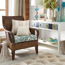 Temani Chair Brown Home Decor Blue Home Decor Wicker Chair