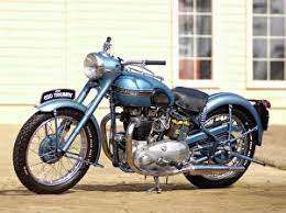 Image result for Blue 1952 Motorcycle