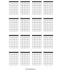 Efficient Blank Ukulele Chord Chart Printable Music Charts