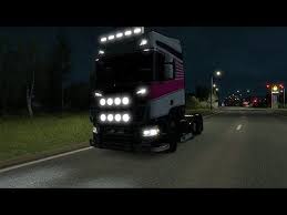 Euro Truck Simulator 2 Scannia Truck Delivered Heavy Cargo To German War Trucks Cargo Simulation