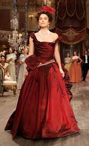 Sketch To Still How Anna Karenina S Ill Fated Heroine Came To Wear Unlucky Capes Couture Inspired Gowns And 2 Million In Chanel Jewels Vestidos Vitorianos Figurino Estilo De Filme