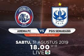 Prediksi susunan pemain dan live streaming arema vs psis di piala menpora 2021, selasa (30/3/2021) via live streaming indosiar. Link Live Streaming Arema Fc Vs Psis Semarang Duel Pekan Ke 17 Liga 1 2019 Semua Halaman Bolasport Com