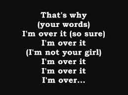 Katherine Mcphee Over It Youtube