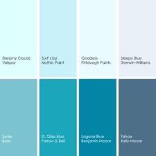 Blue Colors Paint Paintingcanvas Info