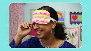 Free sleep mask in adult, children and dolly. Sleep Eye Mask Pdf Pattern Video Tutorial Crafty Gemini