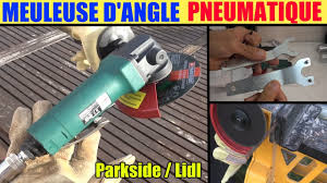 Meuleuse D Angle Pneumatique Parkside Lidl 125 Mm Air Angle Gringer Druckluft Winkelschleifer Youtube