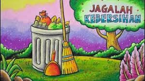 Saat waktu sekolah dulu paling sering banget disuruh bikin slogan tentang. Menggambar Poster Bertema Kebersihan Lingkungan Poster Jagalah Kebersihan Lingkungan Cute766