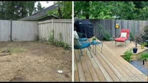 Einen bereich für kinder mit baumhaus, ein neuer das gartenhaus mit dem birnbaum sind geblieben. Gartengestaltung Vorher Nachher Youtube