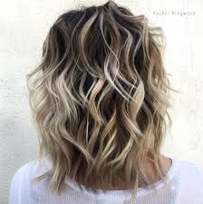 70 Best Variations Of A Medium Shag Haircut For Your Distinctive Style Brown Hair With Blonde Balayage Medium Shag Haircuts Brown Blonde Hair