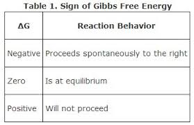 Gibbs Free Energy