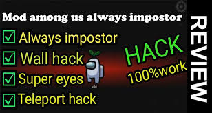 Download all hack files from link below. Mod Among Us Always Impostor Oct Download It