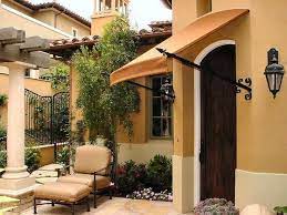 Another Fabric Option Residential Awnings Door Awnings Front Door