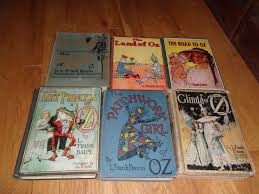 Lot Old Vintage Antique Set Wizard Of Oz Book Collection Frank Baum Collection Wizard Of Oz Collectibles Antique Books Wizard Of Oz Book