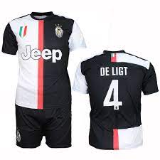 1.89 m (6 ft 2 in) playing position(s): Juventus Replica Matthijs De Ligt Home Kit Football T Shirt Shorts Set Season 2019 2020 Black White Popmerch Com