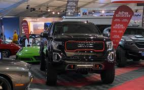 Harley Davidson Gmc Sierra Unveiled At Barrett Jackson
