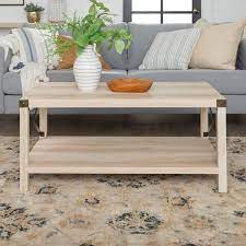 Natural reclaimed barnwood rustic farmhouse coffee table, usa handmade country living decor (distressed natural). Manor Park Rustic Modern Farmhouse Coffee Table Multiple Finishes Walmart Canada