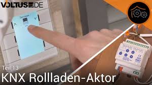 Dieser aktor hat eine fahrzeitermittlung und eine prozentuale positionierung. Knx Rollladen Steuerung 13 Rollladen Jalousien Auf Glastaster Haus Automatisierung Com 4k Youtube