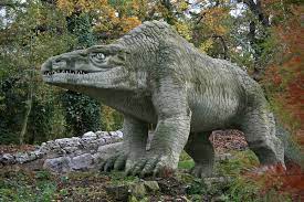 The palace had been relocated from hyde park. The Strange Victorian Dinosaurs Of Crystal Palace Park Amusing Planet