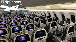 Would like to fly on the dreamliner again with a full service airline with better seating configuration. American 787 9 Main Cabin Review Youtube