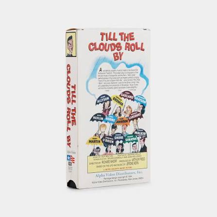 Till the Clouds Roll By VHS Tape