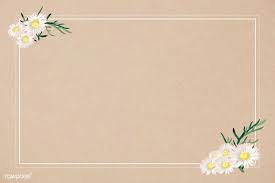 Before we dig into our list of awesome, free finds let's look at some of the beautiful 1. Download Premium Vector Of White Daisy On A Frame On Brown Background Flower Frame Paper Background Design Flower Background Wallpaper