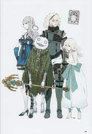 If the concept art looks familiar, they're the same ones used for the nier replicant announcement trailer from march. Nier Replicant Character Design Character Design Sketches Game Character Design