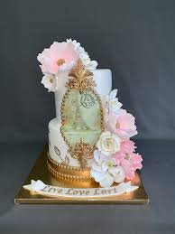 As always, kimmy of kimmy's cakes did a beautiful job with the cake, which was a moist, buttery yellow one wrapped in pink fondant and decorated with an eiffel tower just like the backdrop. Paris Themed Birthday Cake Skazka Desserts Bakery Nj Custom Birthday Cakes Cupcakes Shop