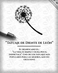 Significado Tatuaje De Diente Diente De Leon Tatuaje Tatuajes De Moda