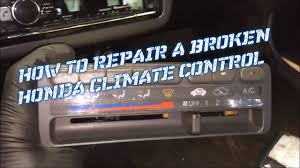how to replace a broken climate control 1992 1995 honda civic youtube how to replace a broken climate control 1992 1995 honda civic