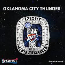Official Okc Thunder Championship Ring Nba Championship Rings Nba Nba Playoffs