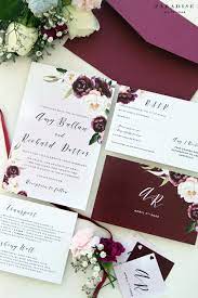 Margarette Burgundy Wedding Invitation Sets Printable Wedding Invitations Printable Wedding Invitations Wedding Cards