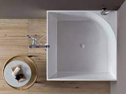 Vasca Da Bagno Quadrata 20 Modelli Da Appoggio E Da Incasso Mondodesign It Piccola Vasca Da Bagno Bagni Quadrati Vasca Da Bagno Doccia