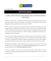 Urus setia hadiah pengajian ipt pejabat setiausaha kerajaan selangor bahagian pengurusan sumber manusia tingkat 3. Lembaga Zakat Selangor Kenyataan Akhbar Covid19 Zakat Selangor Zakatselangor Kenyataanakhbar Pressrelease Kongsirezeki Facebook