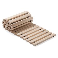 Rollbarer Gartenweg Birkenholz Manufactum Birke Holz Gartenweg Birkenholz