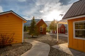 At This Magical Spot Where The Great Plains Meet Glacier National Park The Tiny Home Village Glacier National Park Visit Montana Glacier National Park Hotels