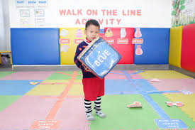 Why are line walking activities good for toddlers? Pre K B Walk On The Line Golden International School Facebook