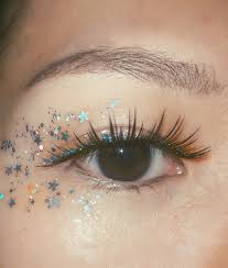 Moon River Glitter Eyelashes Glittermakeup 5 99 Gorgeous Glitter False Eyelashes That Make You Be In The Spotlight Eye Makeup Artistry Makeup Glitter Makeup