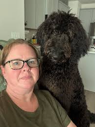 7 months and 60 lbs. I never knew I could love a dog this much.