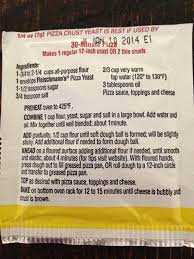 Fleischmann S Pizza Crust Yeast Recipe On Package Used Unbleached Bread Flour And It Was Wonder Pizza Recipes Dough Pizza Dough Thin Crust Pizza Dough Recipe